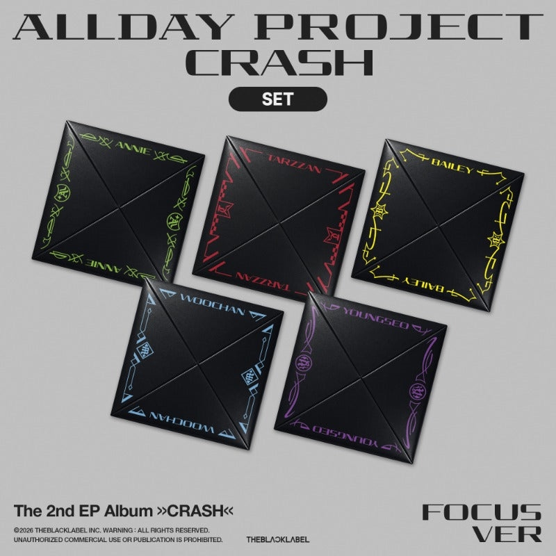 Crash The 2nd Ep Album Tbl Gift Focus Ver Set/Product Detail/World