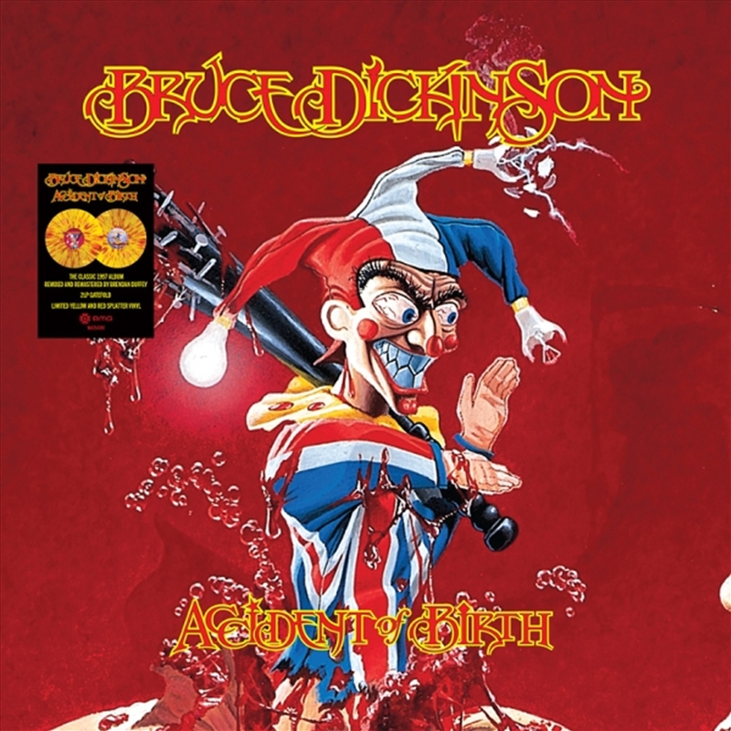 Accident Of Birth - Red/Yellow Splatter Vinyl/Product Detail/Metal