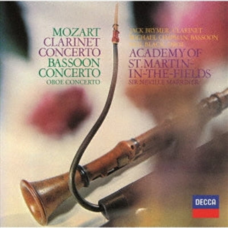 Mozart: Clarinet Concerto - Oboe Cto - Bassoon Cto/Product Detail/Classical