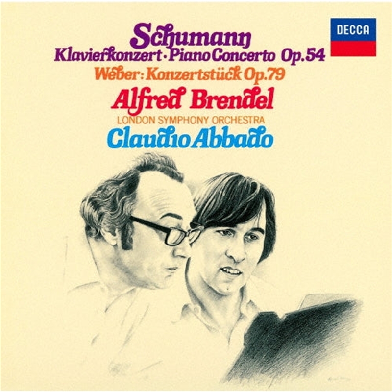 Schumann: Piano Concerto / Weber: Konzertstuck/Product Detail/Classical