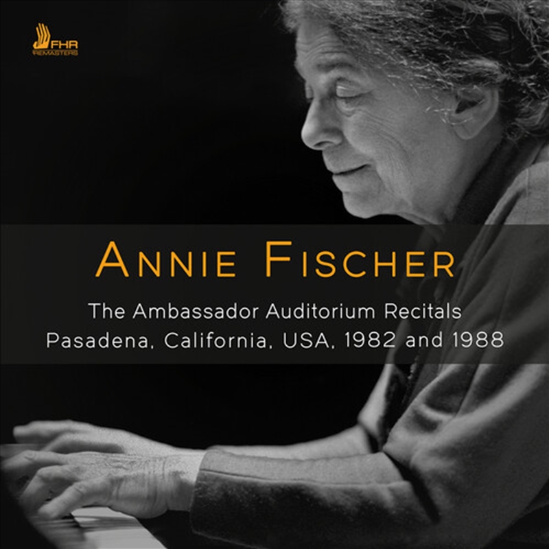 Annie Fischer - Ambassador Auditorium Recitals/Product Detail/Classical