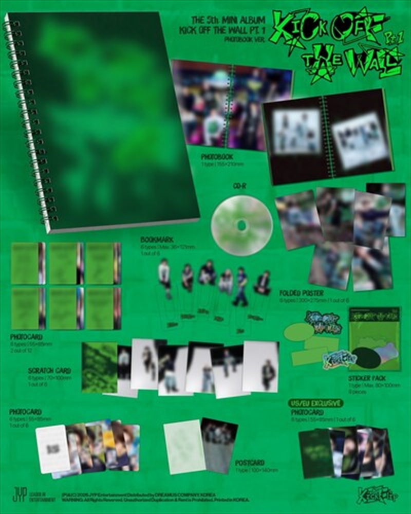 Kick Off The Wall Pt.1 - Photobook Ver./Product Detail/World