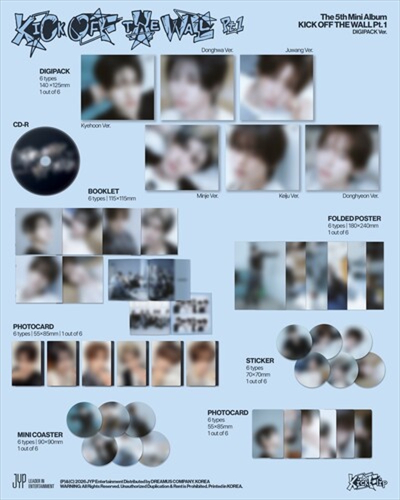 Kick Off The Wall Pt.1 - Digipack Ver./Product Detail/World