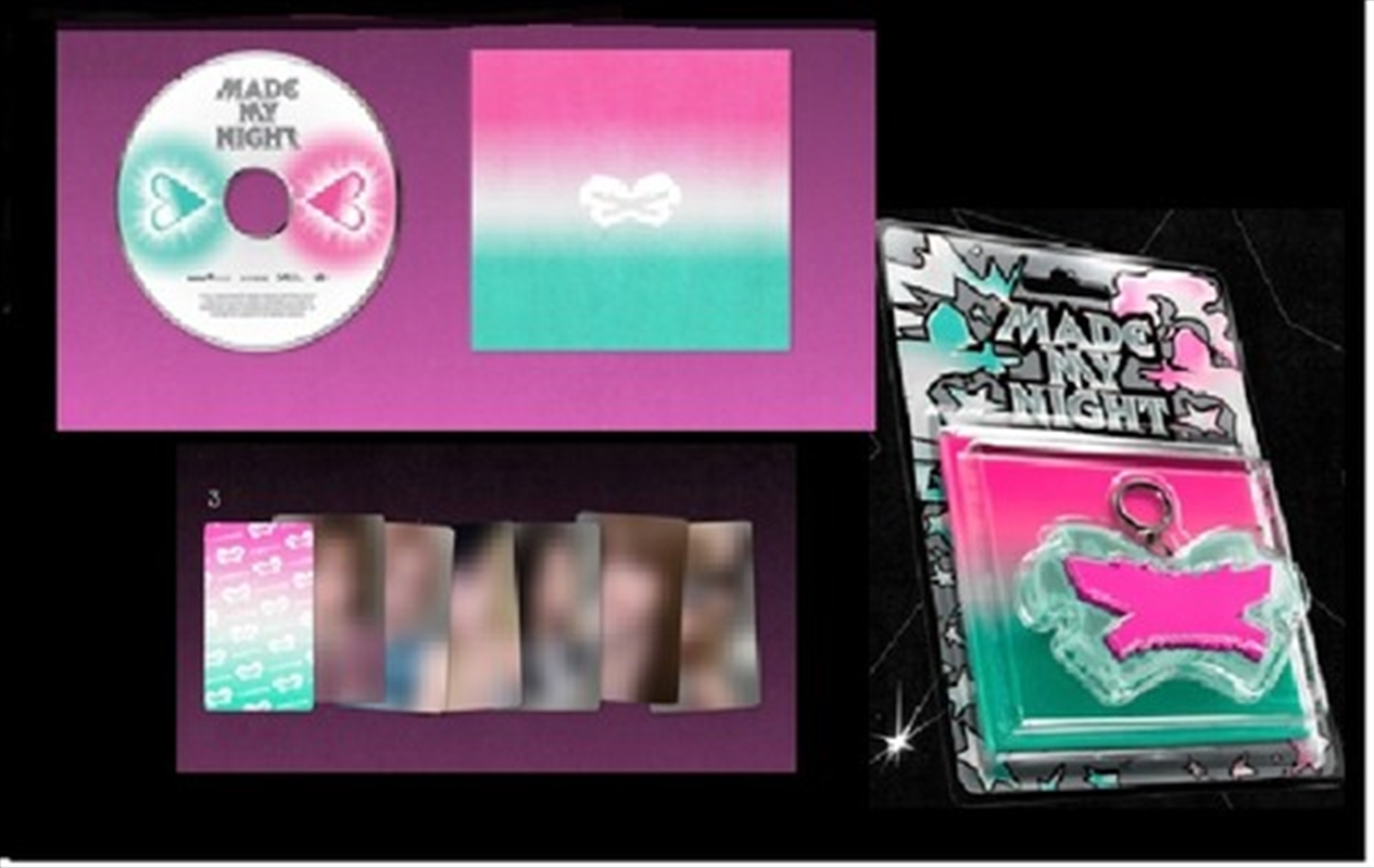 2nd Single Made My Night - Glow Clicker Keychain - Pink/Product Detail/World