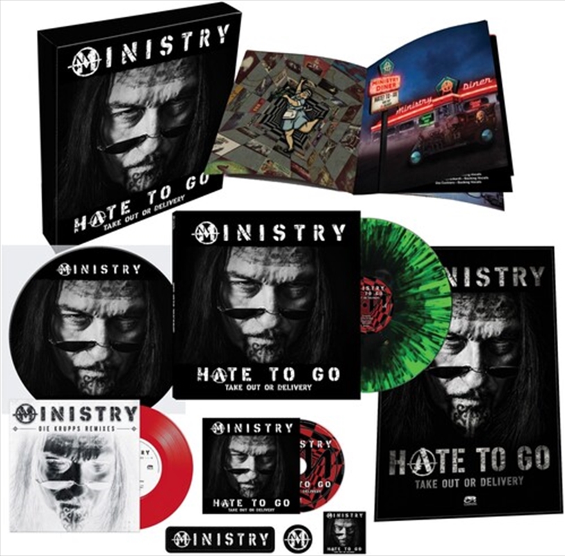 Hate To Go: Take Out Or Delivery - Black/Green Splatter Vinyl Boxset/Product Detail/Metal
