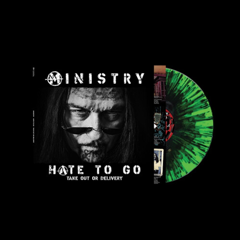 Hate To Go: Take Out Or Delivery - Black/Green Splatter Vinyl/Product Detail/Metal