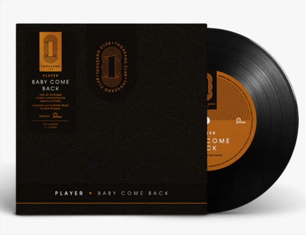 Baby Come Back / Love Is Where You Find It/Product Detail/Rock/Pop