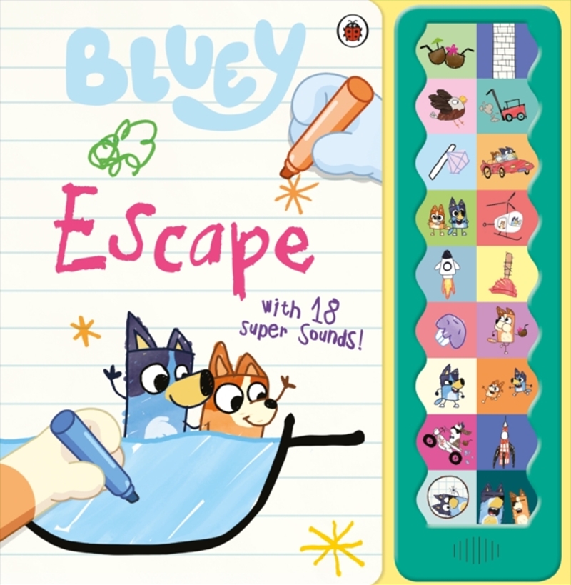 Bluey: Escape : 18-button Sound Book/Product Detail/Early Childhood Fiction Books