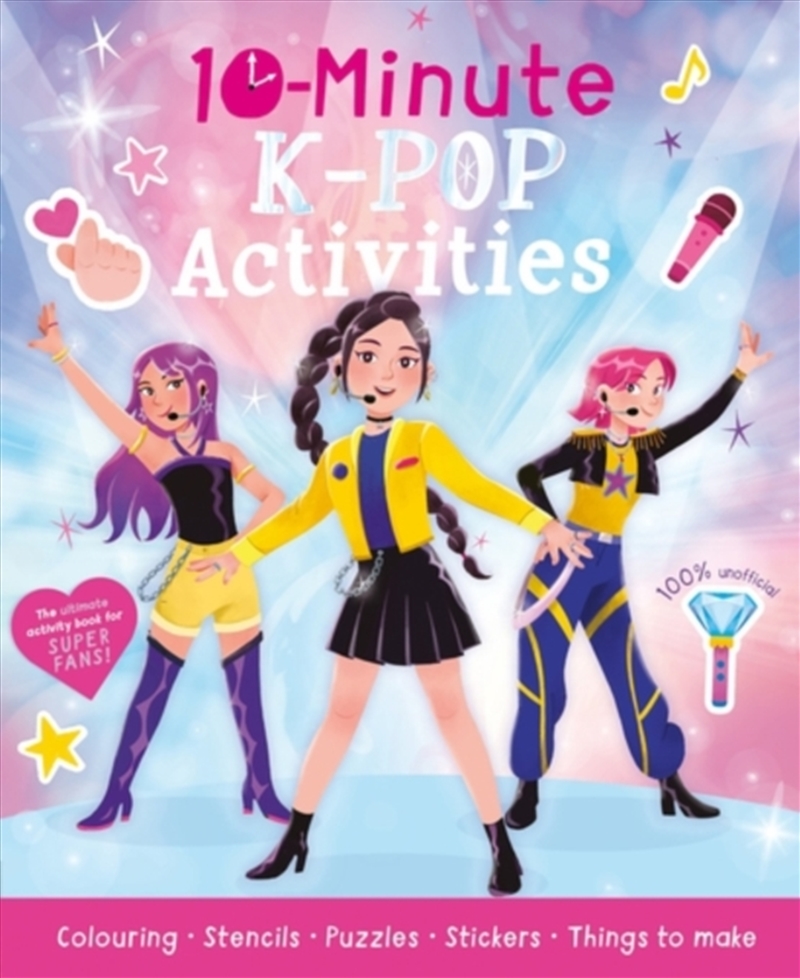 10-Minute K-Pop Activities/Product Detail/Kids Activity Books