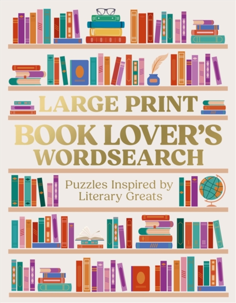 Large Print Book Lover's Wordsearch/Product Detail/Adults Activity Books