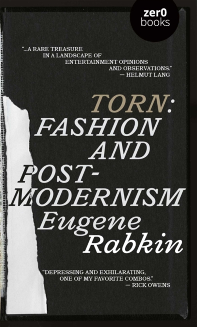 Torn : Fashion and Postmodernism/Product Detail/Fashion & Style Guides