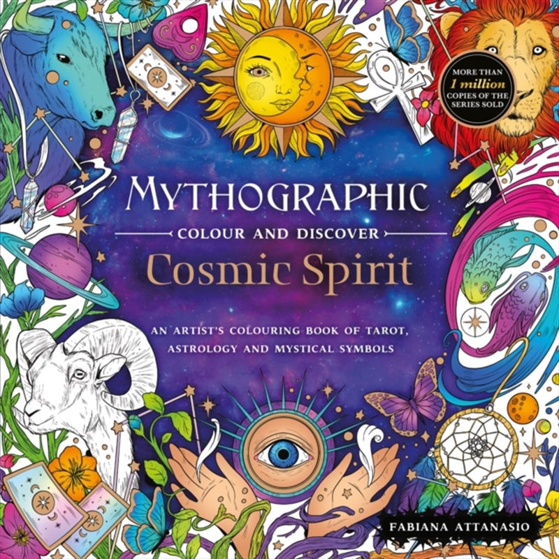 Mythographic Colour and Discover: Cosmic Spirit : An Artist's Colouring Book of Tarot, Astrology, an/Product Detail/Adults Colouring