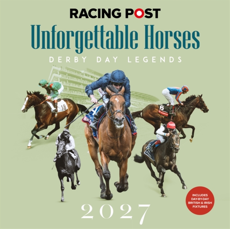 Racing Post's Unforgettable Horses Wall Calendar 2027/Product Detail/Calendars & Diaries