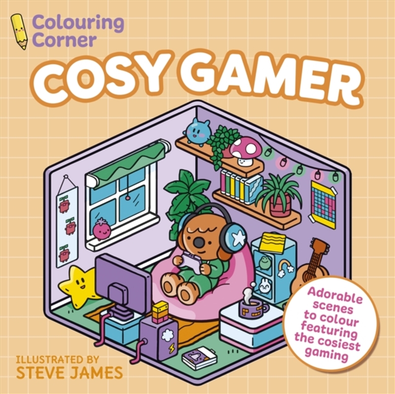 Colouring Corner: Cosy Gamer/Product Detail/Adults Colouring