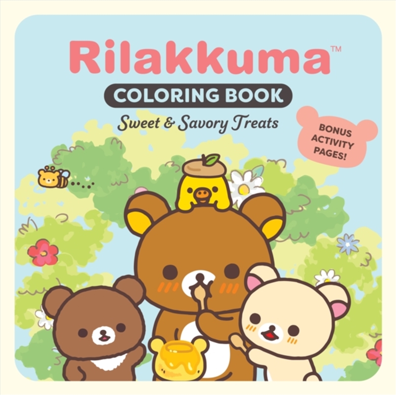 Rilakkuma Coloring Book: Sweet & Savory Treats/Product Detail/Adults Colouring