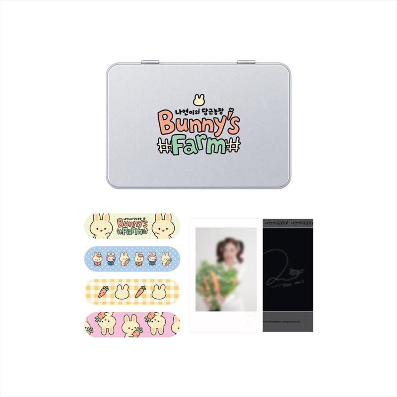 Twice Nayeon - Bunny's Farm Official Md Tin Case & Bandage Set/Product Detail/KPOP Merch