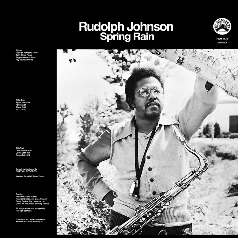 Spring Rain - Blue With Black Swirl Vinyl/Product Detail/Jazz