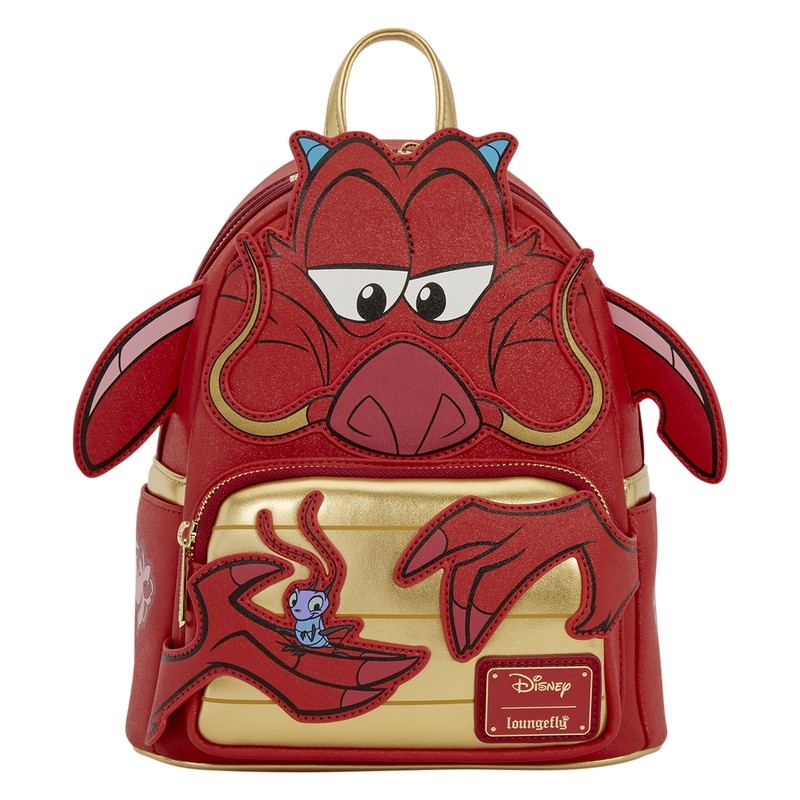 Loungefly Mulan - Mushu Glitter Cosplay Mini Backpack/Product Detail/Bags