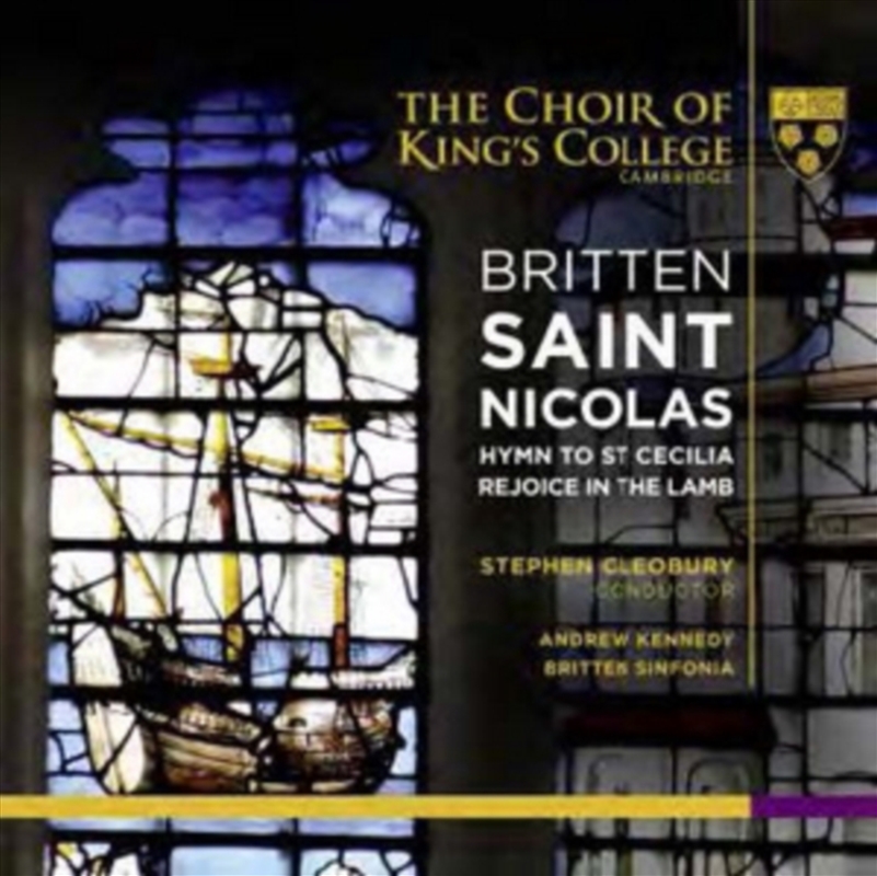 Britten / Saint Nicolas/Product Detail/Classical