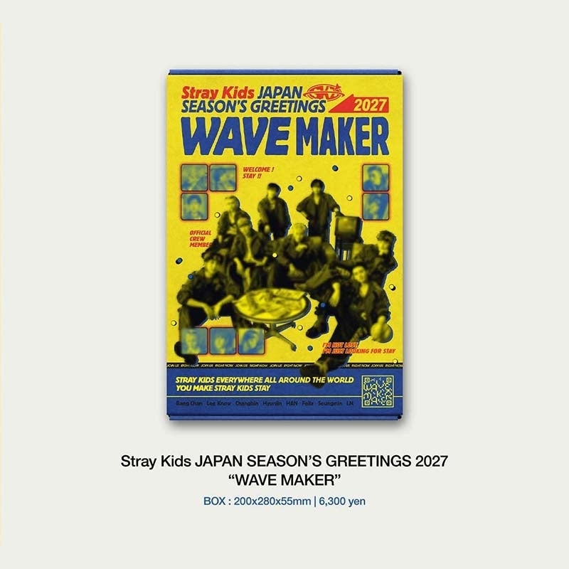 Stray Kids - Wave Maker 2027 Japan Season's Greetings Hmv Gift/Product Detail/KPOP Merch