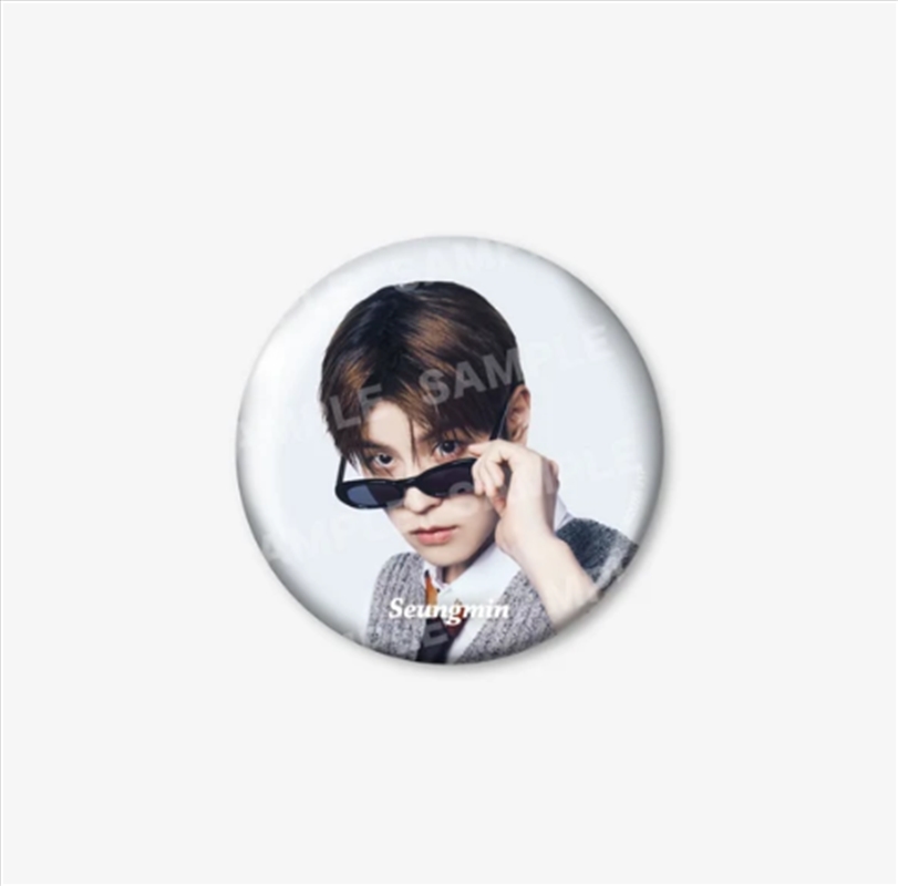 Stray Kids - Run It Japan World Tour 2nd Line Up Official Md Photo Badge (Seungmin)/Product Detail/KPOP Merch
