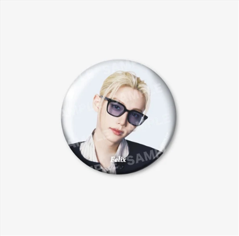 Stray Kids - Run It Japan World Tour 2nd Line Up Official Md Photo Badge (Felix)/Product Detail/KPOP Merch