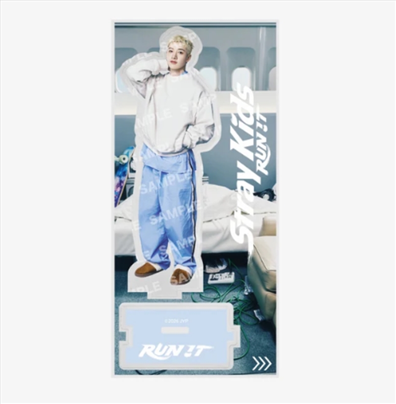 Stray Kids - Run It Japan World Tour 2nd Line Up Official Md Acrylic Stand (Bang Chan)/Product Detail/KPOP Merch