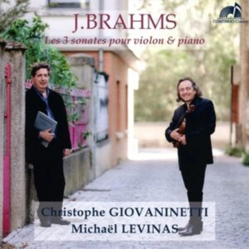 Johannes Brahms: The 3 Sonatas For Violin And Piano/Product Detail/Classical