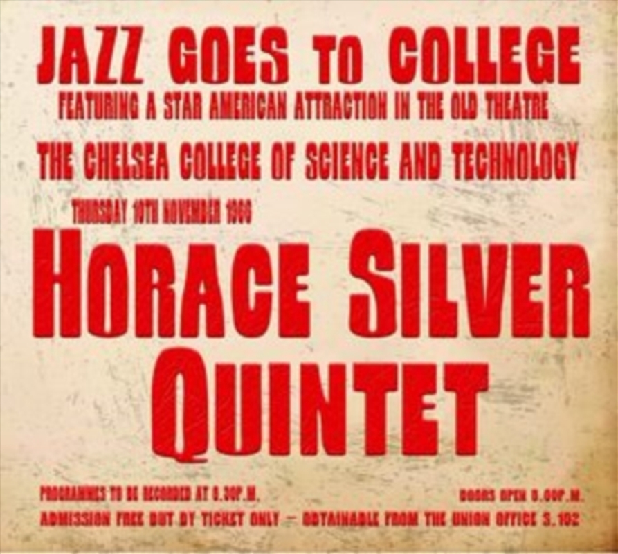 The 1966 Jazz Goes To College Broadcast/Product Detail/Jazz
