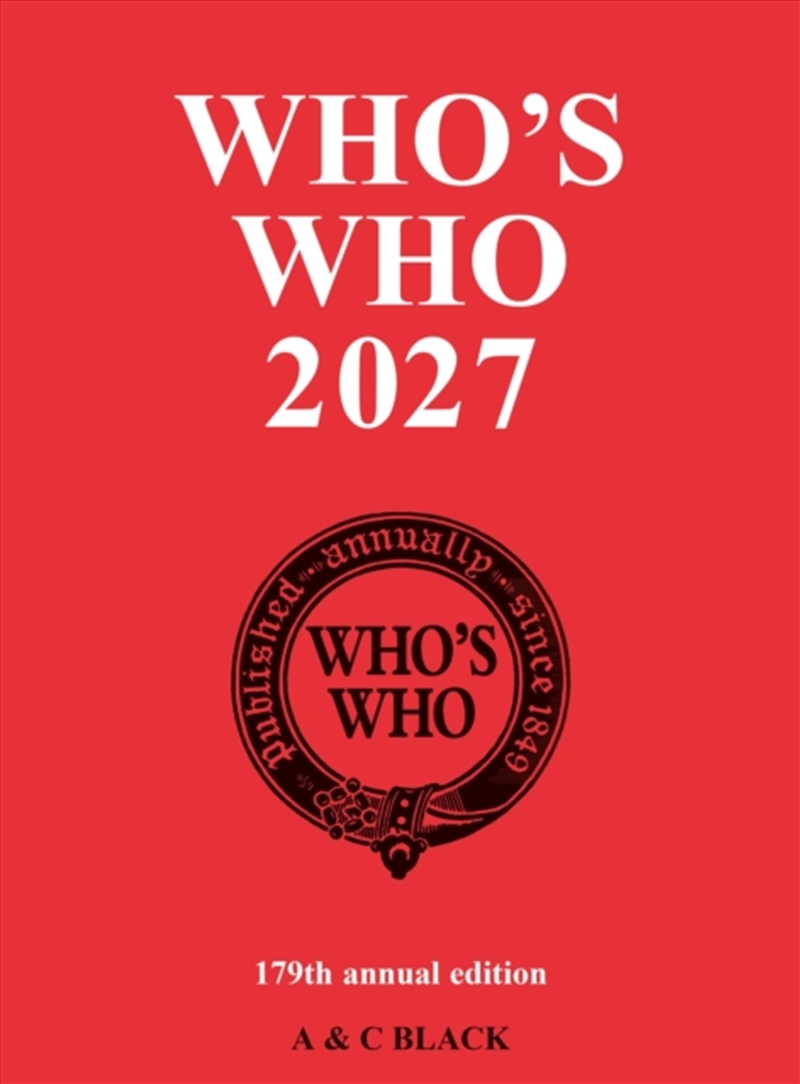 Who's Who 2027/Product Detail/Reference & Encylopaedias