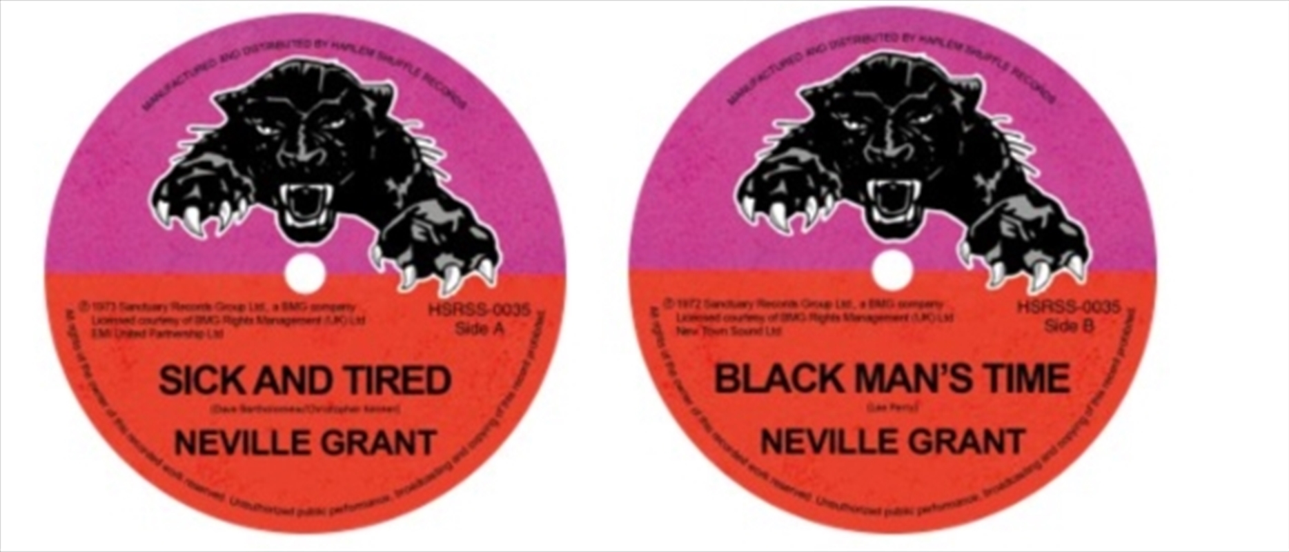 Sick & Tired / Black Mans Time/Product Detail/Reggae