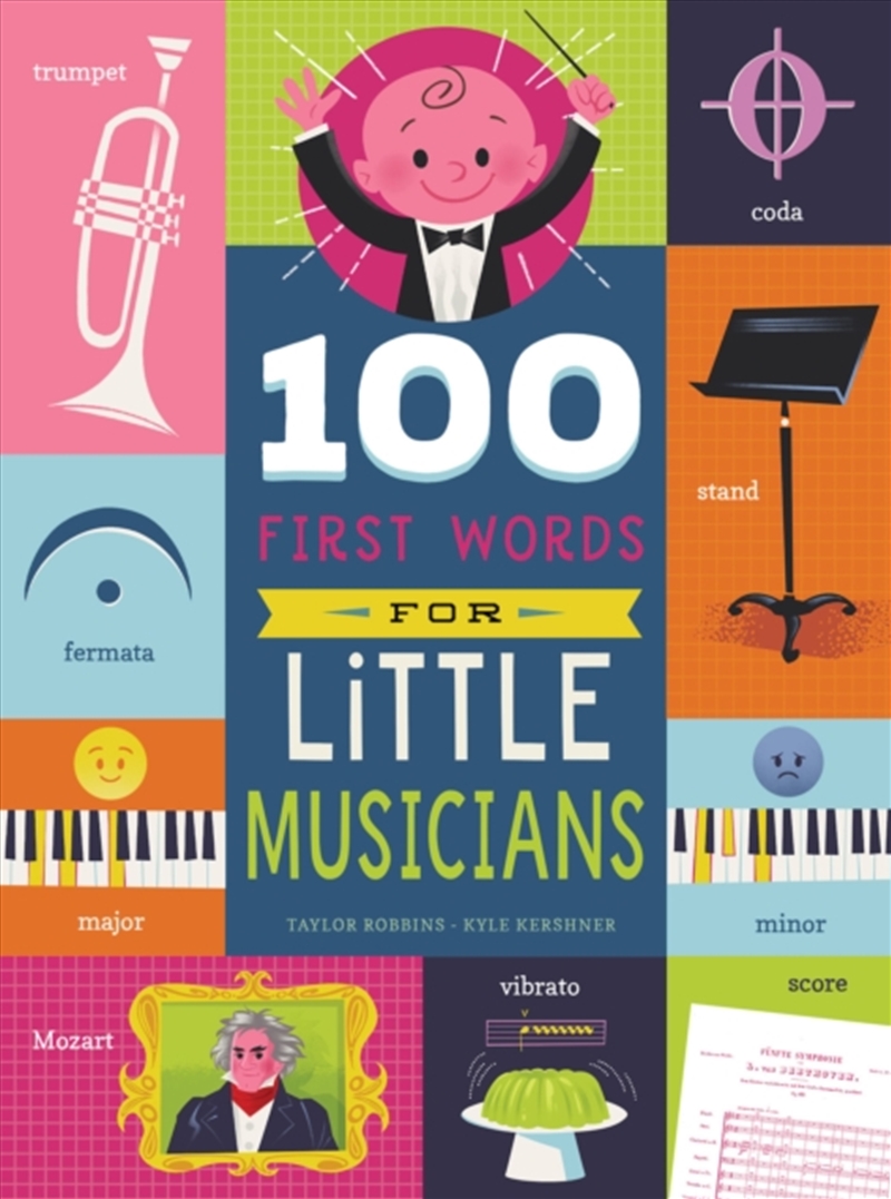 100 First Words for Little Musicians/Product Detail/Early Childhood Fiction Books