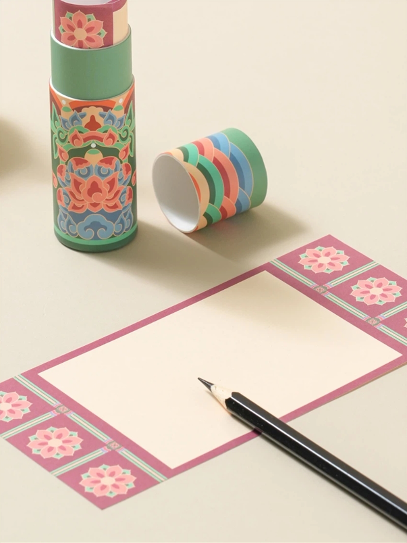 Stationery - Traditional Korean Cylinder Letter Set/Product Detail/KPOP Merch