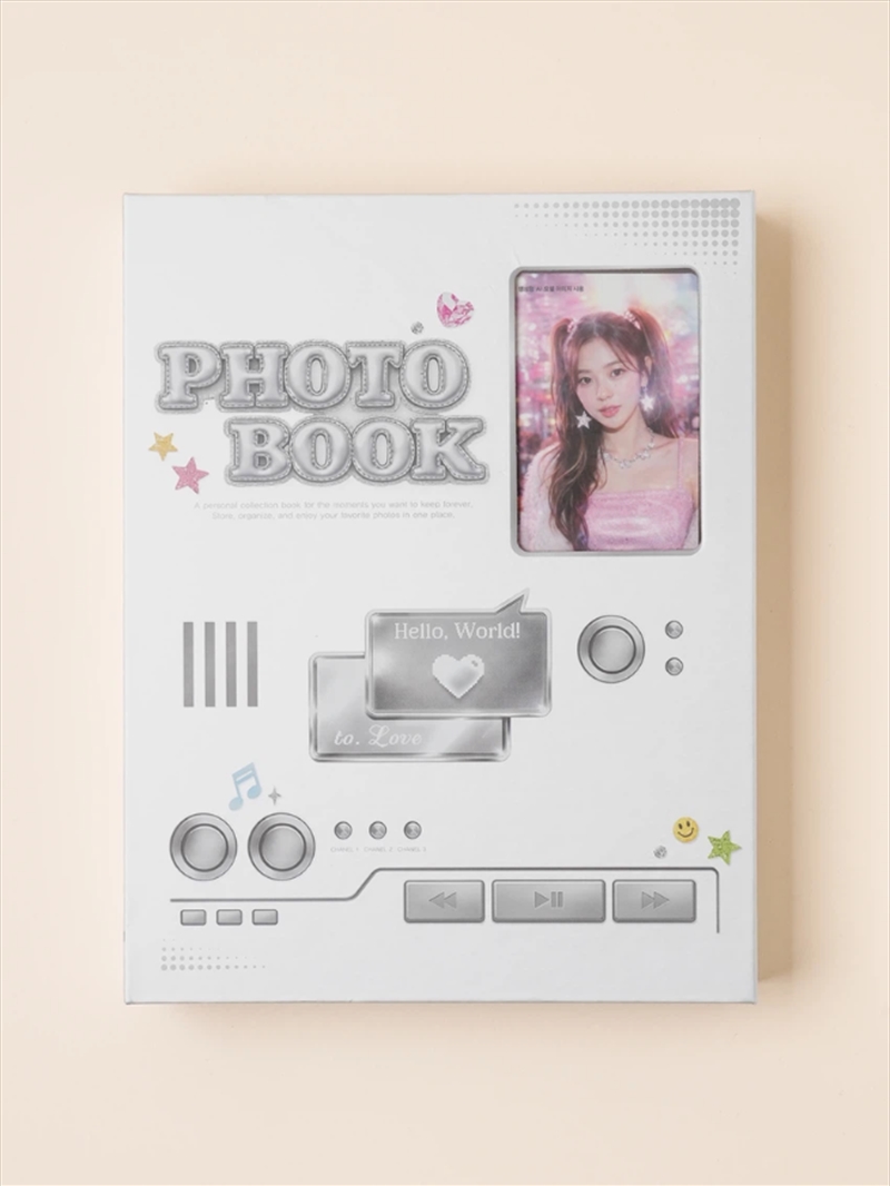 Stationery - Silver Hard Cover Photo Album (15 Sleeves / 120 Pockets)/Product Detail/KPOP Merch