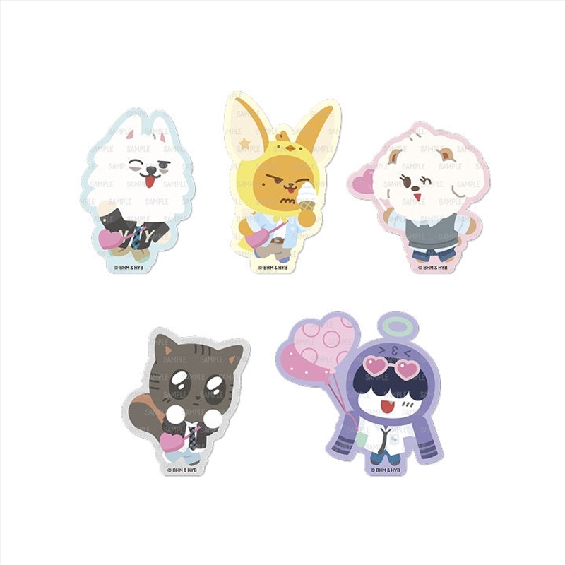 Txt - Ppulbatu Walk Together Japan Official Md Flocky Sticker - Choi Yong Meong/Product Detail/KPOP Merch