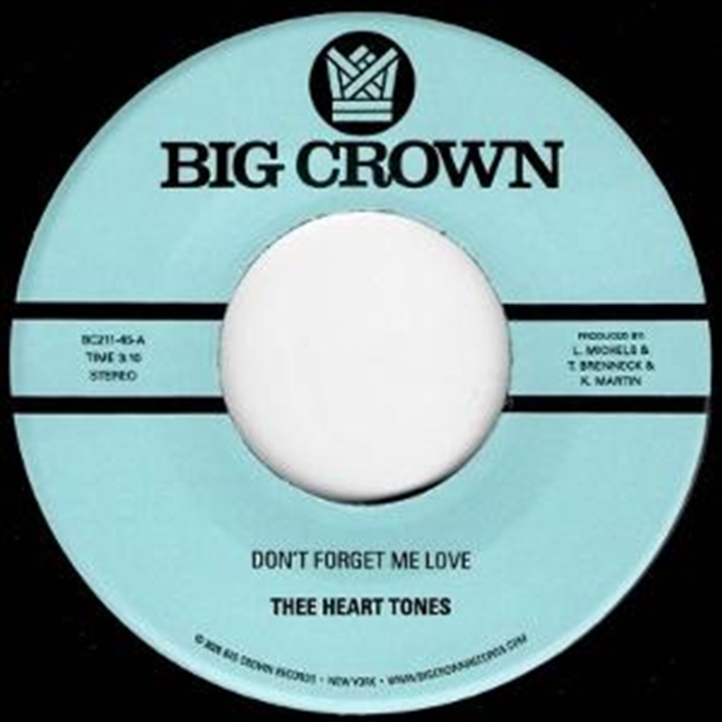 Don't Forget Me Love B/W Sing Your Song/Product Detail/R&B