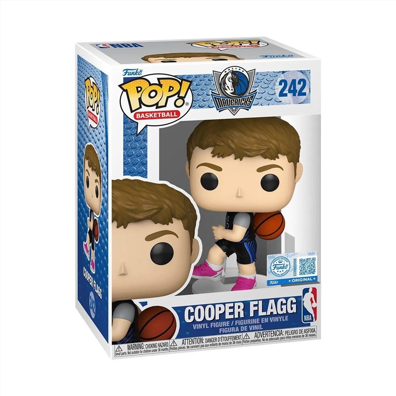 NBA: Mavericks - Cooper Flagg Pop! Vinyl RS/Product Detail/Sport