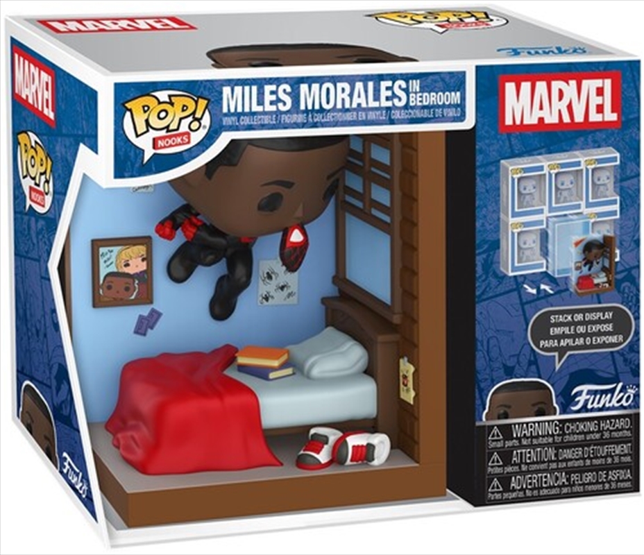 Marvel - Miles Morales in Bedroom Pop! Nook/Product Detail/Funko Collections
