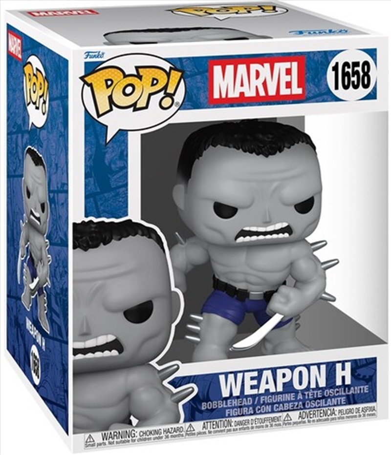 Marvel: Weapon X Program - Weapon H 6" Pop! Vinyl/Product Detail/Deluxe Funko Pop Vinyl