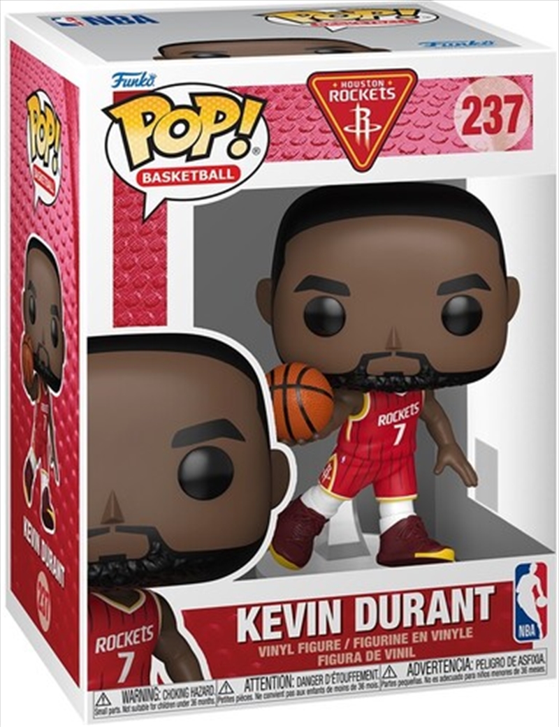 NBA: Rockets - Kevin Durant Pop! Vinyl/Product Detail/Sport