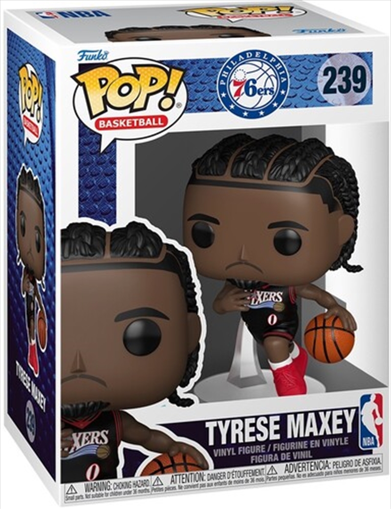 NBA: 76ers - Tyrese Maxey Pop! Vinyl/Product Detail/Sport