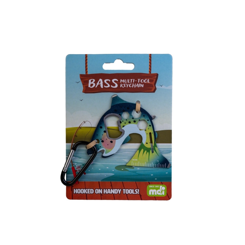 Multi-Tool Keychain Bass/Product Detail/Keyrings