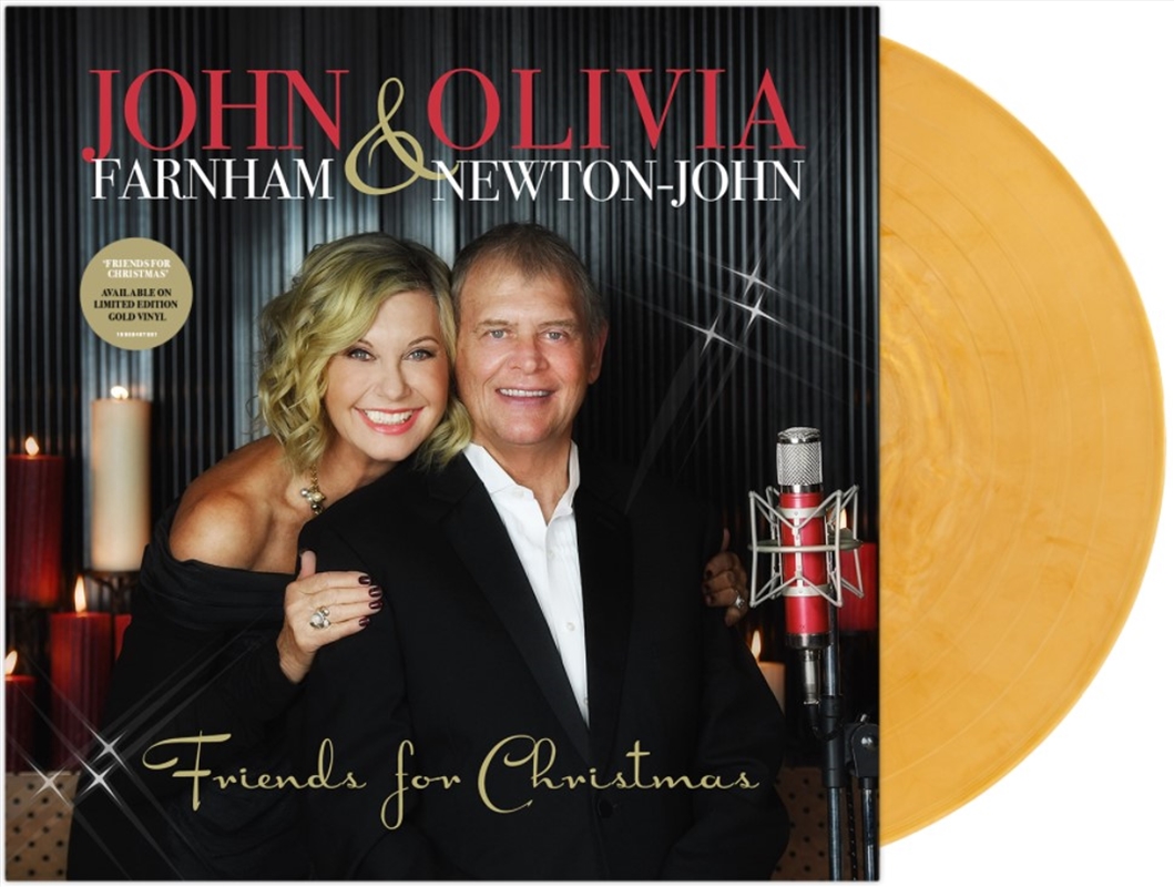 Friends For Christmas -10 Year Anniversary Metallic Gold Vinyl/Product Detail/Christmas