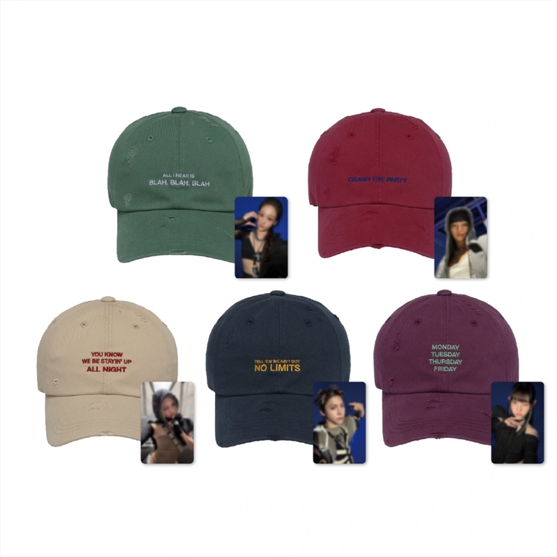 Allday Project - Crash Official Md Ball Cap Set - Woochan/Product Detail/KPOP Merch