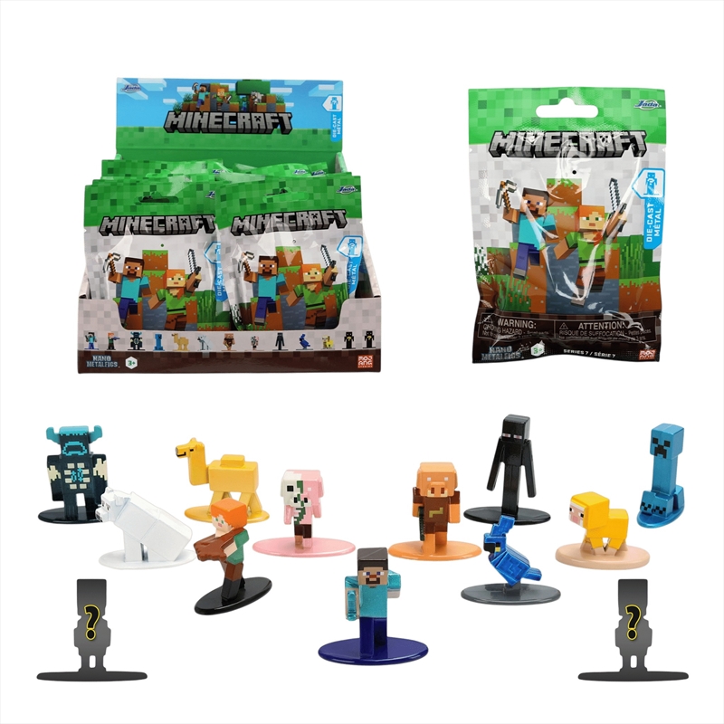 Minecraft - Nano Metalfigs Wave 7 Blind Bag (Sent At Random)/Product Detail/Figurines