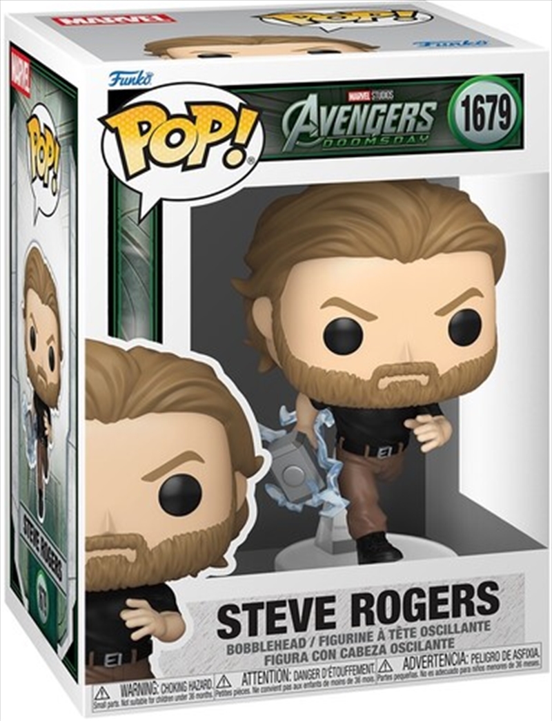 Avengers: Doomsday - Steve Rogers Pop! Vinyl/Product Detail/Movies