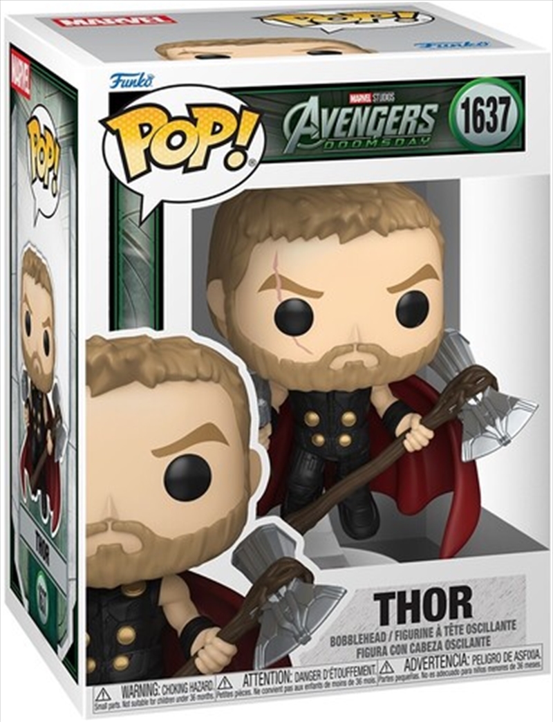 Avengers: Doomsday - Thor (with Mjolnir and Stormbreaker) Pop! Vinyl/Product Detail/Movies