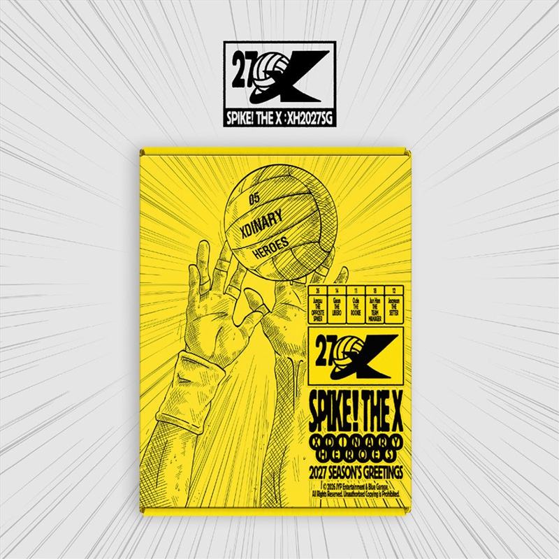 Xdinary Heroes - Spike! The X 2027 Season's Greetings Fans Gift/Product Detail/KPOP Merch