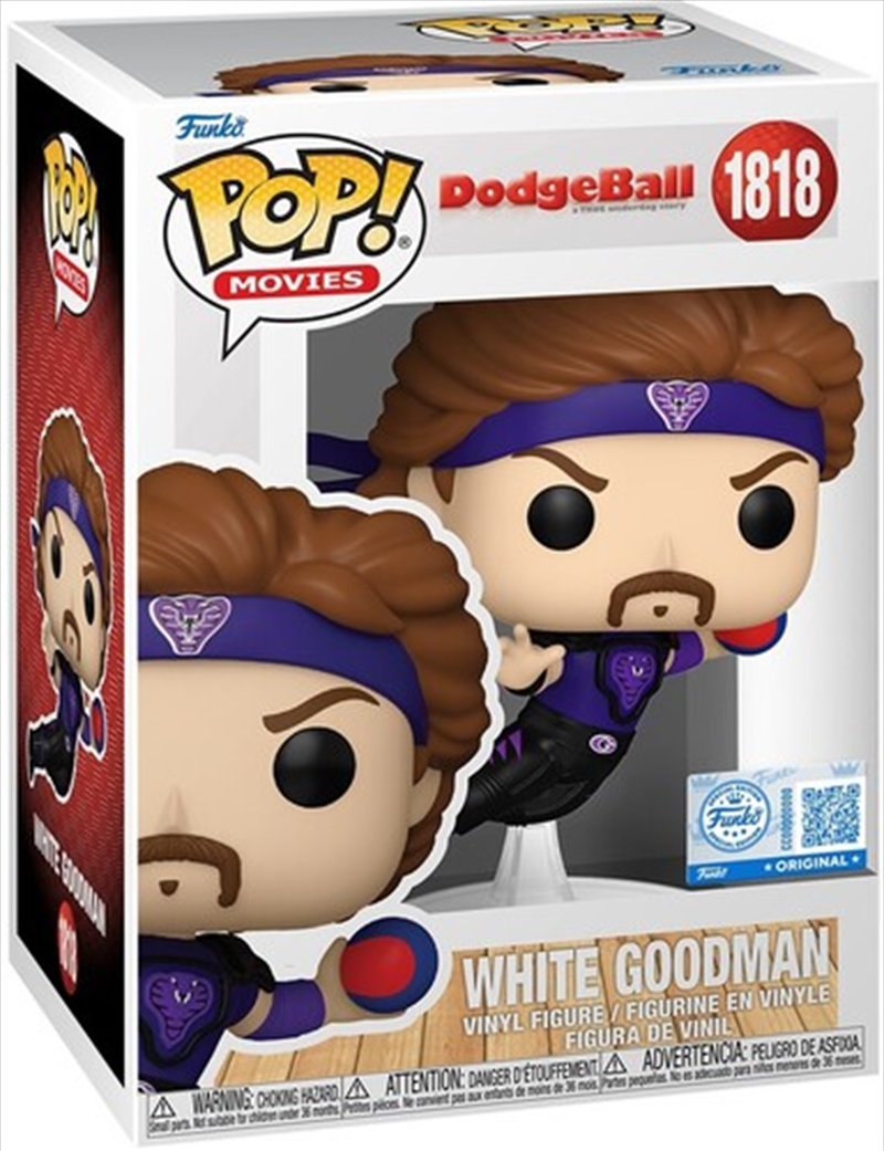 Dodgeball - White (Jumping) Pop! Vinyl RS/Product Detail/Movies