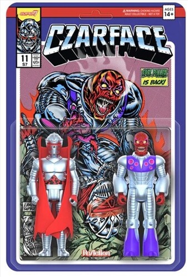 Czarface - Czarface & Frankie Pulitzer ReAction 3.75" Figure 2 PacK/Product Detail/Figurines